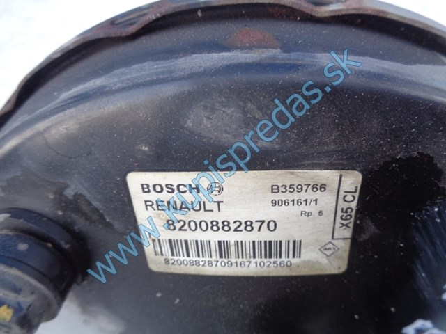 brzdový posilovač na renault tháliu II 1,2, 55kw, 8200882870